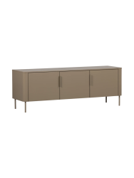 3-türiges Design Lowboard „Gunaro“ aus nachhaltigem Massivholz De Eekhoorn