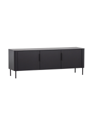 3-türiges Design Lowboard „Gunaro“ aus nachhaltigem Massivholz De Eekhoorn
