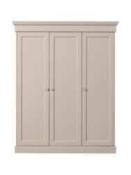 Massiver Kleiderschrank „Olivia“, 3-türig De Eekhoorn
