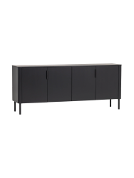 Design Sideboard „Gunaro“ aus nachhaltigem Massivholz De Eekhoorn