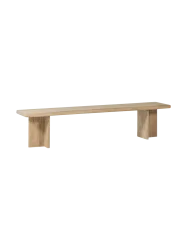 Massivholz Design Sitzbank „Atto“, verschiedene Grössen De Eekhoorn