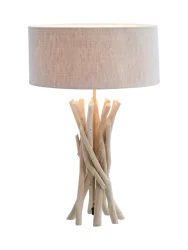 Handgefertigte Tischlampe „Wild Nature II“ Invicta Interiors