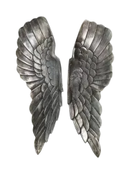 Imposantes Wandobjekt „Fallen Angel“ Antik Bronze Invicta Interiors