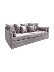 Grosses 3-Sitzer Design Sofa „Lord“ mit abnehmbaren Bezügen Invicta Interiors