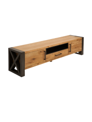 Grosses Massivholz Lowboard „Thorus“ Invicta Interiors