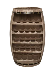 Massivholz Weinregal „Bodega“ - Shabby Chic Invicta Interiors