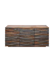Massivholz Sideboard „Relief“ Invicta Interiors
