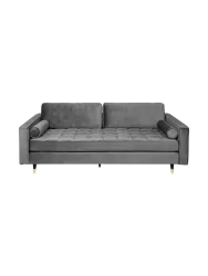 3-Sitzer Samtsofa „Cozy Velvet“ Invicta Interiors