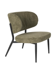 Hochwertiger Loungesessel „Sanne“ White Label by Bloomingloft