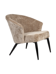 Hochwertiger Design Loungesessel „Georgia“ Dutchbone