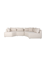 Hochwertiges 5-Sitzer Design Ecksofa „Prosper“ Zuiver