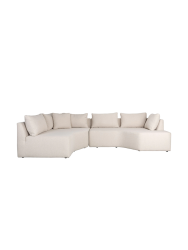 Hochwertiges 5-Sitzer Design Ecksofa „Prosper“ Zuiver