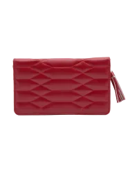 Echtleder Schmuck-Etui „Caroline Portofolio“ Rot WOLF