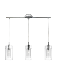 Dimmbare Pendelleuchte „Duo II“ 3-flammig Searchlight