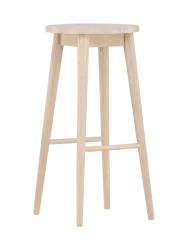 Barhocker 2er-Set Melba Braun B 36 cm - Farbe: Hellbraun - Barhocker 2er-Set