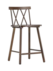 Massivholz Barstuhl „Mollöström“ Mocca VE DESIGN
