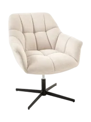 Drehbarer Designsessel „Papillon“ Invicta Interiors