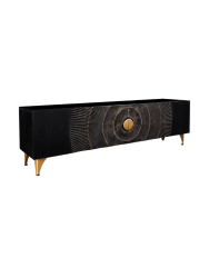 Massivholz Design Lowboard „Brilliant Sunset“ Invicta Interiors