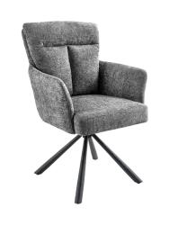 360° Drehbarer Armlehnstuhl „Big Nevis“ Invicta Interiors