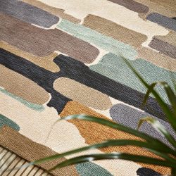 Hochwertiger In-/Outdoor Designer Teppich „Trattino“, verschiedene Grössen Harlequin