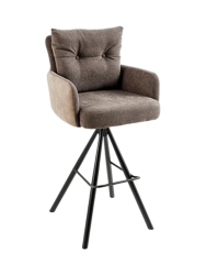 360° drehbarer Design Barstuhl „Big Leon“ Invicta Interiors