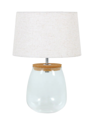 Grosse befüllbare Tischlampe „Classico“ Invicta Interiors
