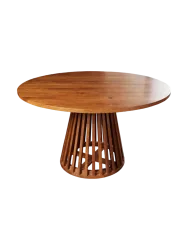 Runder Massivholz Design Esstisch „Maison la Nuit“ Invicta Interiors