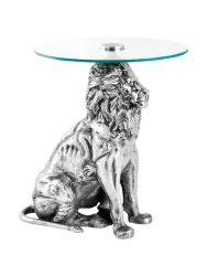 Design Beistelltisch „Wildlife Lion“ Invicta Interiors