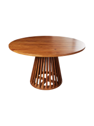 Runder Massivholz Design Esstisch „Maison la Nuit“ Invicta Interiors