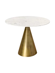 Runder Marmor Design Esstisch „Elegancia“ Ø 100 cm Invicta Interiors