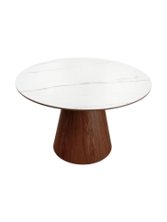 Runder Keramik Design Esstisch „Uniquo“ Ø 120 cm Invicta Interiors