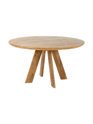 Runder Massivholz Esstisch „Artwood“ Invicta Interiors
