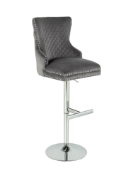 Höhenverstellbarer Design Barstuhl „Castle Deluxe“ mit Löwenkopf Invicta Interiors