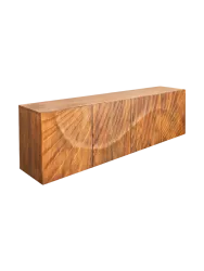 Wandhängendes Massivholz Design Sideboard „Skorpion“ Mangoholz Natural Invicta Interiors