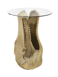 Design Beistelltisch „Wildlife Crocodile“ Invicta Interiors