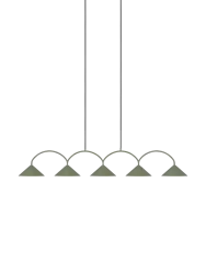 Design Pendellampe „Curve 5“ Globen Lighting