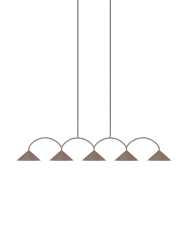 Design Pendellampe „Curve 5“ Globen Lighting