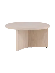 VENTURE DESIGN Couchtish SALTÖ 85x85x42.5cm eiche