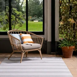 Hochwertiger In-/Outdoor Designer Teppich „Lille“, verschiedene Grössen LAURA ASHLEY