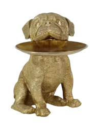 Design Dekorationsobjekt & Tablett „Bulldog“ Invicta Interiors