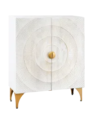 Massivholz Design Highboard „Brilliant Sunset“ Invicta Interiors