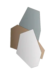 Design Wandspiegel „Geometric“, verschiedene Grössen Invicta Interiors