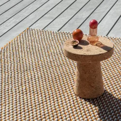 Handgewebter In-/Outdoor Designer Teppich „Lace Tricolore“ BRINK & CAMPMAN