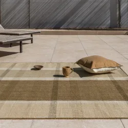 Hochwertiger In-/Outdoor Designer Teppich „Cashew Block“, verschiedene Grössen BRINK & CAMPMAN