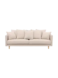 3-Sitzer Design Sofa „Segelskären“ Leinen VE DESIGN