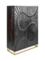 Massivholz Design Barschrank „Skorpion“ Invicta Interiors