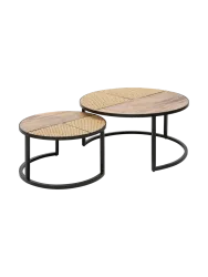 2er-Set Couchtisch „Vienna Lounge“ Invicta Interiors