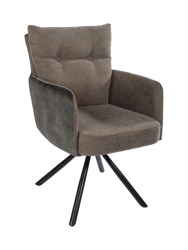 360° Drehbarer Armlehnstuhl „Big Nevis“ Invicta Interiors