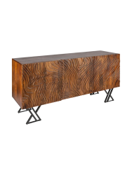 Massivholz Design Sideboard „Fluid“ Invicta Interiors