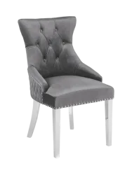 Design Esszimmerstuhl „Castle“ mit Löwenkopf Invicta Interiors